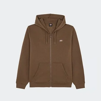 Толстовка Dickies Oakport Zip Hoodie Timber Brown