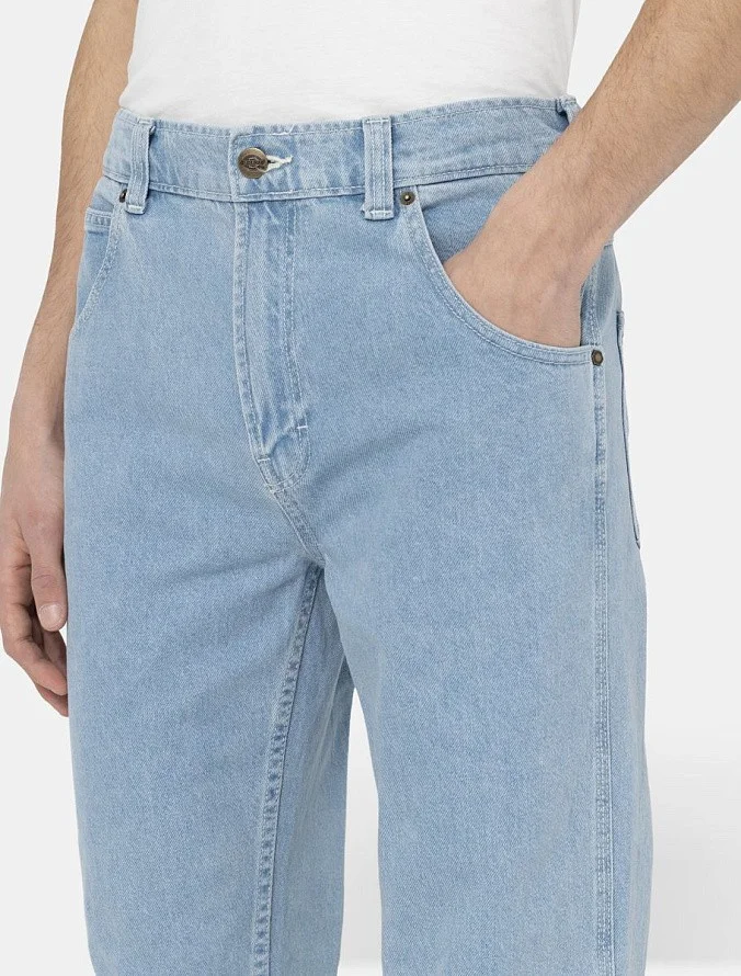 Мужские джинсы Dickies Houston Denim Jeans Vintage Aged Blue