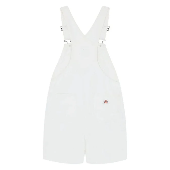 Комбинезон женский Dickies Duck Canvas Short Bib W Stone Washed Cloud