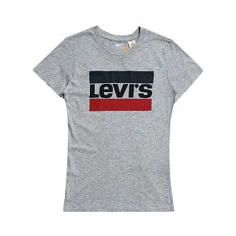 Женская футболка Levi's The Perfect Tee Sportswear Logo Smokestack Heather