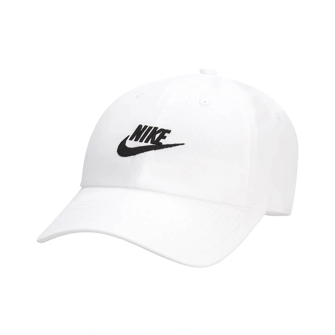 Кепка Nike Club Unstructured Futura Washed White