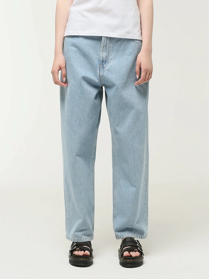 Джинсы женские Carhartt WIP W' Brandon Pant Blue (stone bleached)