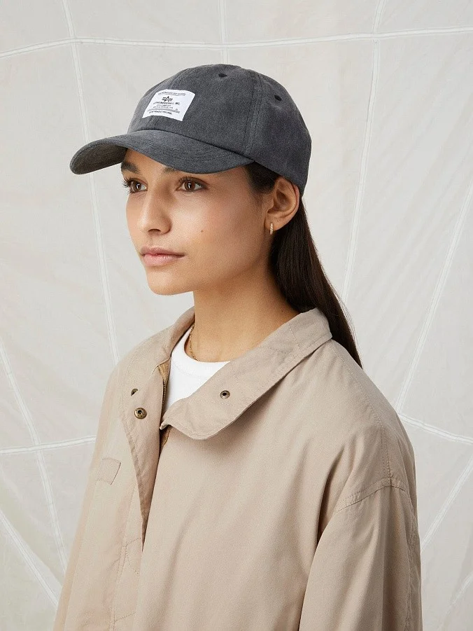 Кепка Alpha Industries Battlewash Cap Black