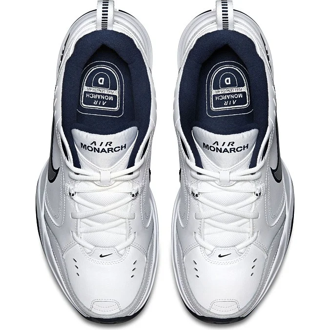 Кроссовки Nike Air Monarch IV White/Metallic Silver