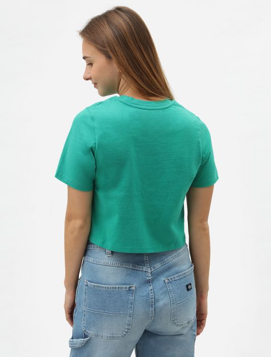 Кроп-топ женский Dickies Ellenwood Women’s Tee Emerald