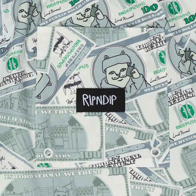 Шорты RIPNDIP Moneybag Swim Shorts Olive