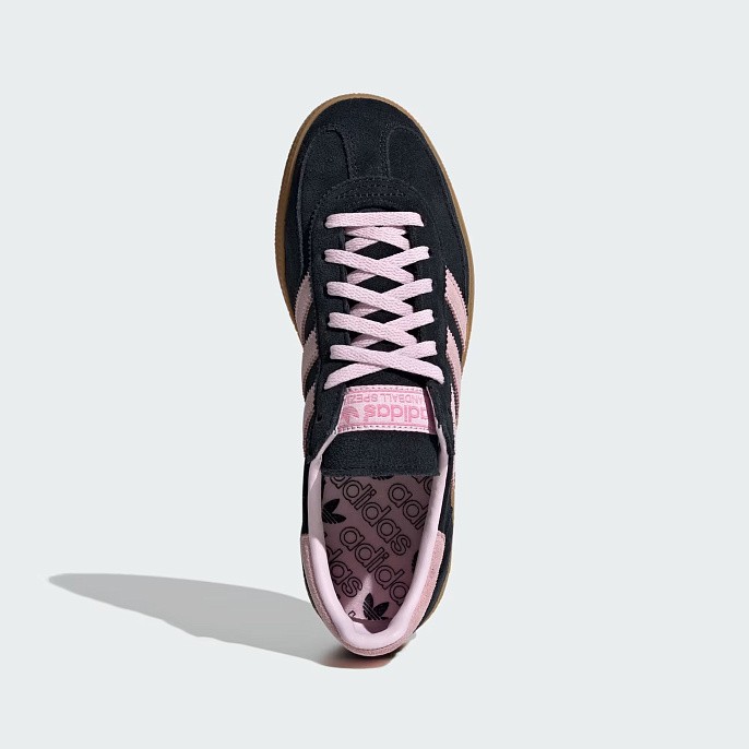 Кроссовки женские adidas Originals Handball Spezial Core Black/Clear Pink/Gum