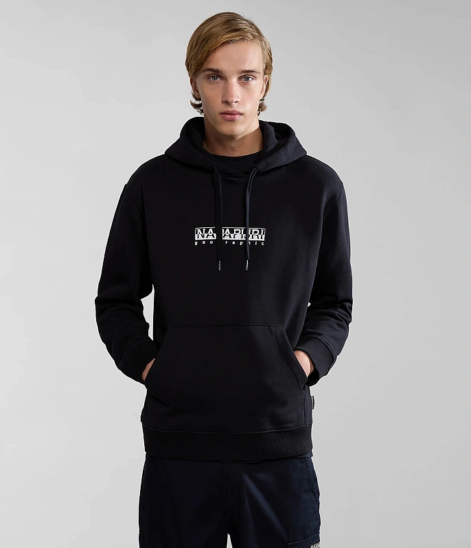 Толстовка Napapijri Box Hoodie Black