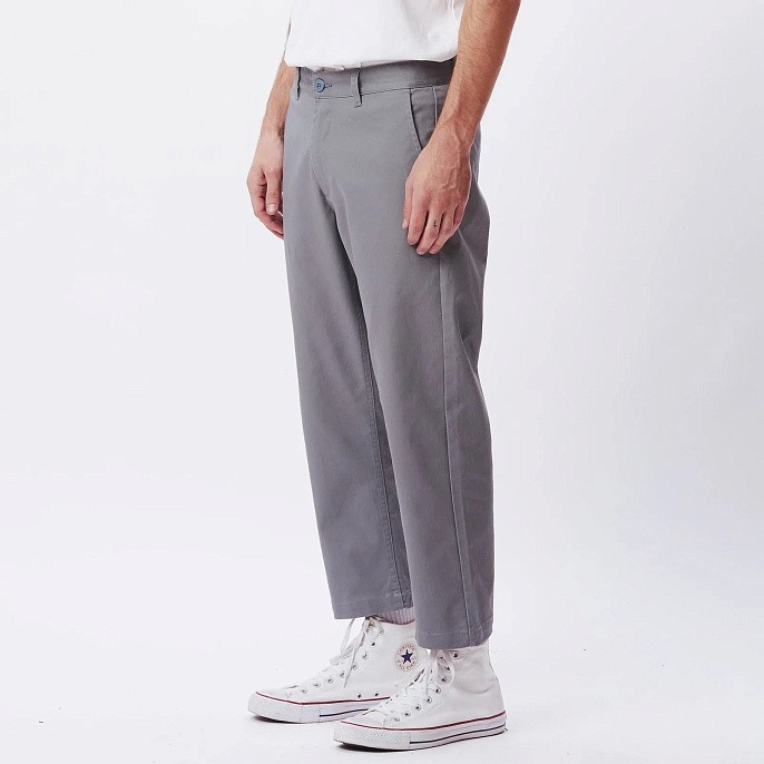 Брюки Obey Straggler Flooded Pant