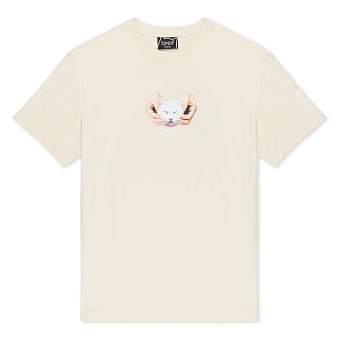 Футболка RIPNDIP Happy Kitty Tee Natural