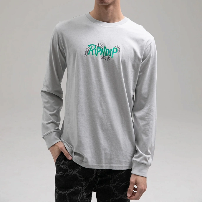 Лонгслив RIPNDIP Travis Long Sleeve Grey