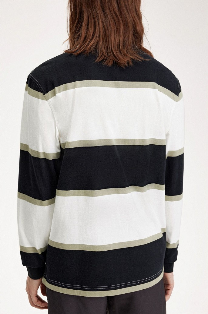 Рубашка поло мужская Fred Perry Relaxed Stripe Polo Shirt