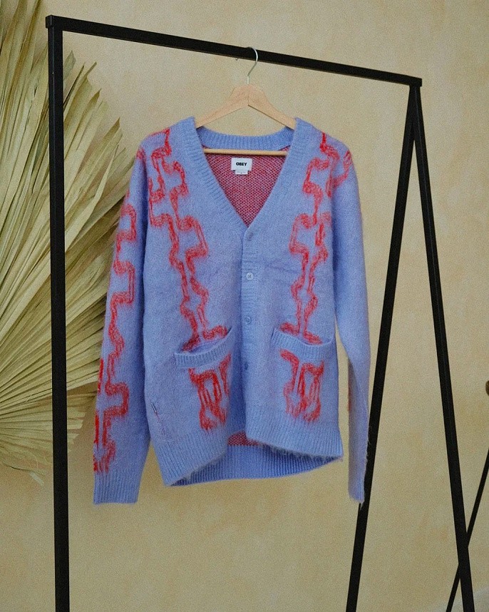 Кардиган Obey Temple Cardigan