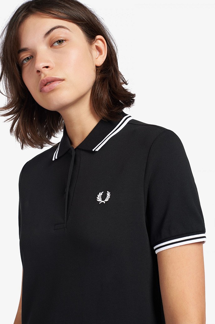 Платье женское Fred Perry Twin Tipped Fred Perry Shirt Dress