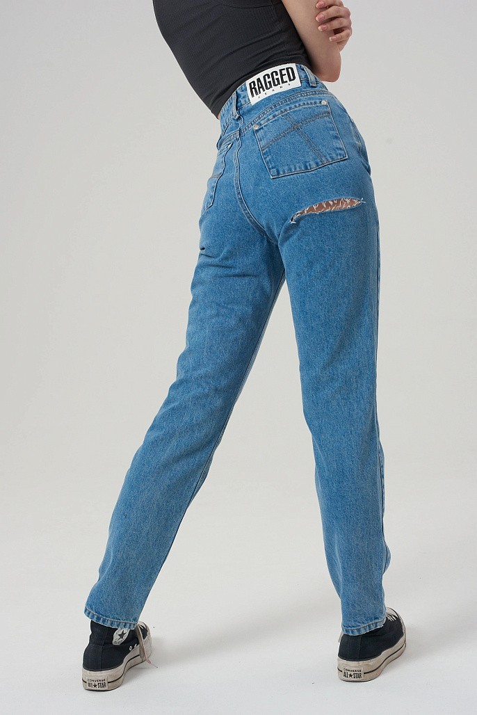 Джинсы женские Ragged Jeans Butt Cut Jean Light Blue