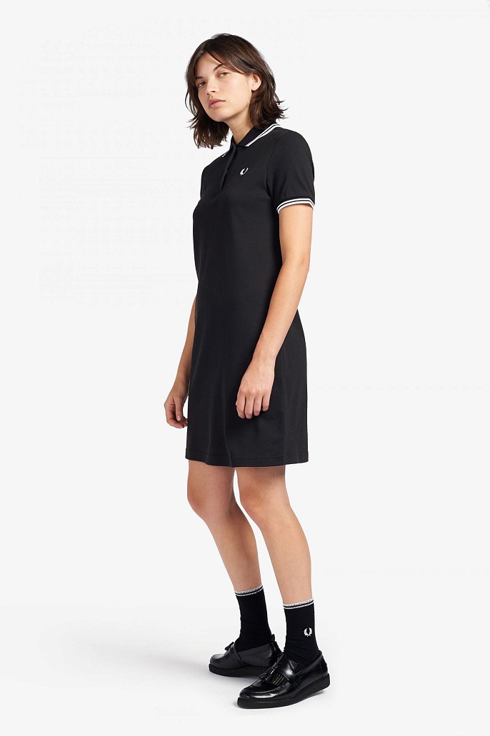 Платье женское Fred Perry Twin Tipped Fred Perry Shirt Dress