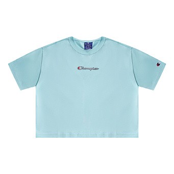 Футболка укороченная женская Champion Script Logo Cropped Boxy T-shirt