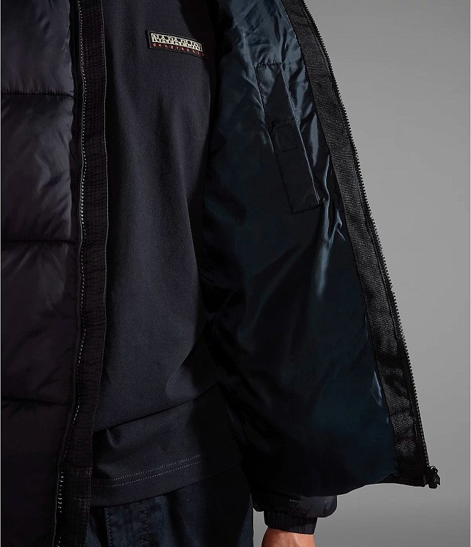 Куртка Napapijri Suomi Hood Puffer Jacket Black