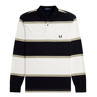 Рубашка поло мужская Fred Perry Relaxed Stripe Polo Shirt