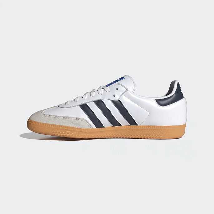 Кроссовки adidas Originals Samba OG Cloud White/Night Indigo/Gum