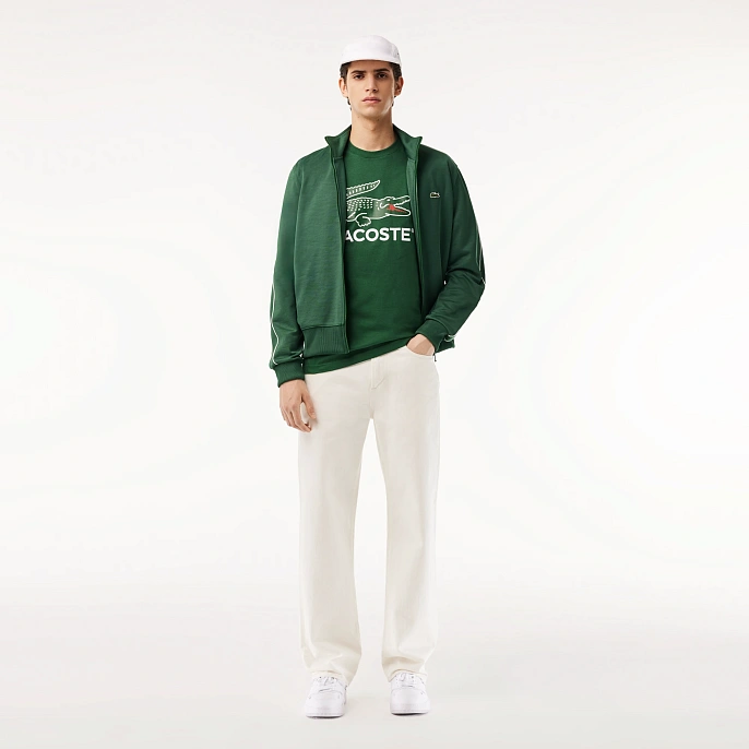 Футболка Lacoste Cotton Jersey Signature Print T-Shirt