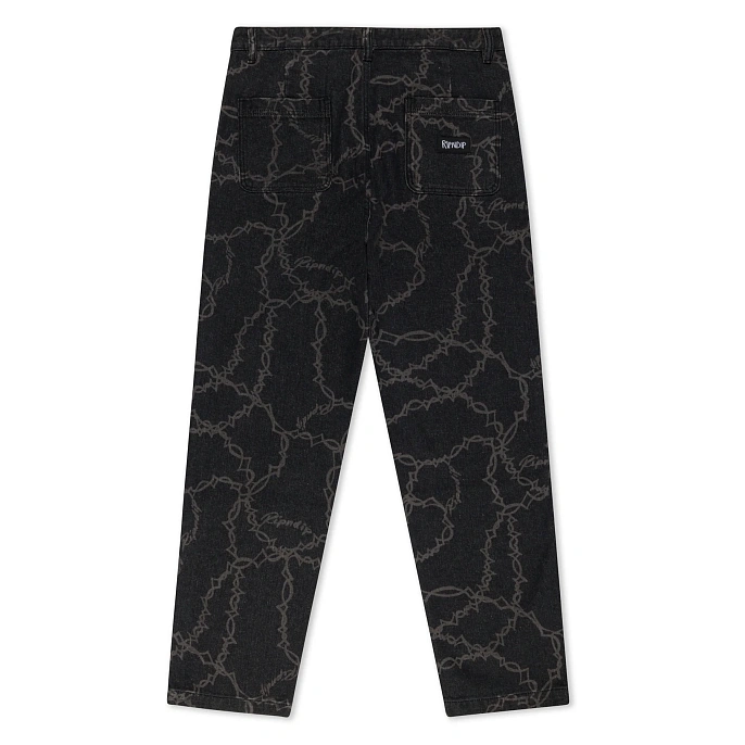 Джинсы RIPNDIP Wired Denim Pants Black