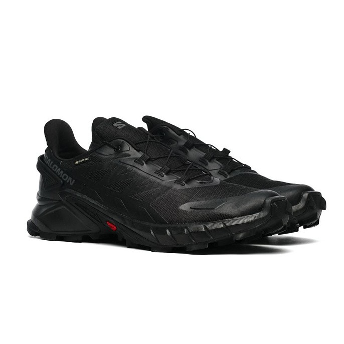 Кроссовки Salomon Supercross 4 Gore-Tex Black/Black/Black