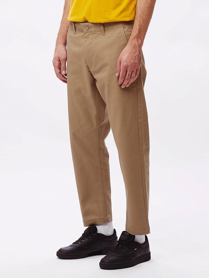 Брюки Obey Straggler Flooded Pant