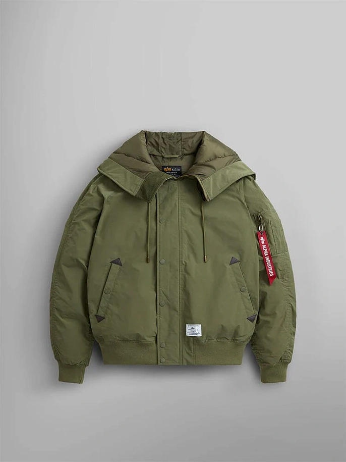 Куртка мужская Alpha Industries N-2B Altitude Parka Olive Green