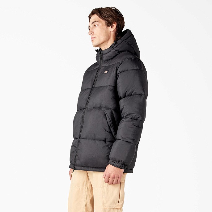 Пуховик Dickies Waldenburg Hooded Puffer Jacket Black