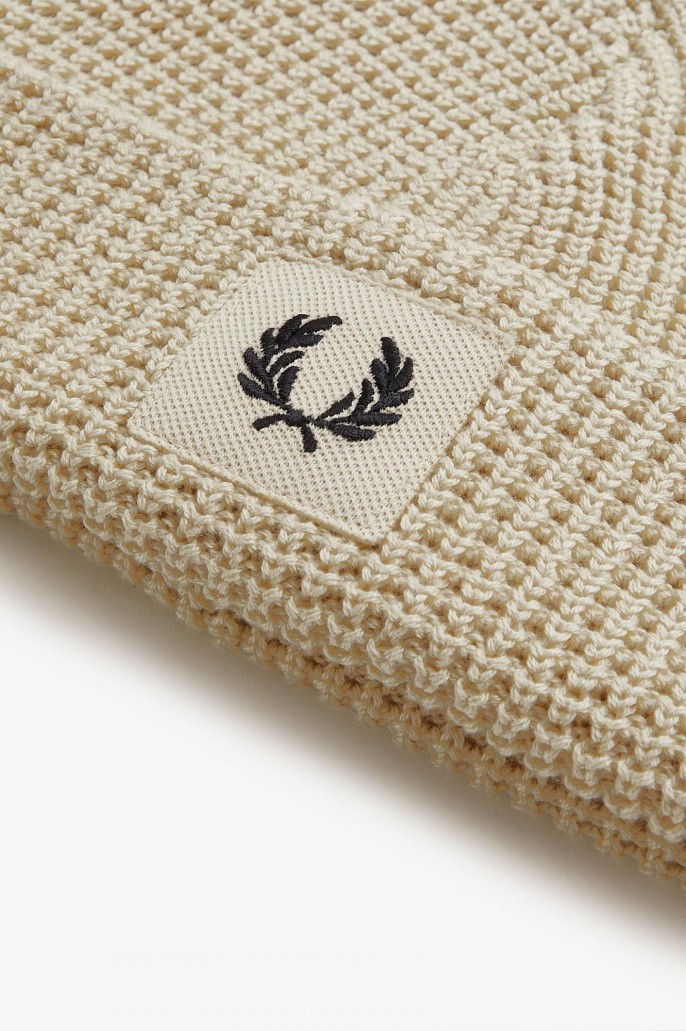 Шапка Fred Perry Waffle Knit Beanie