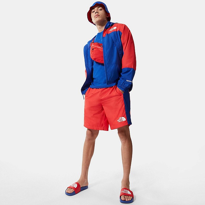 Шорты The North Face Men's Hydrenaline Wind Shorts Horizon Red/TNF Blue