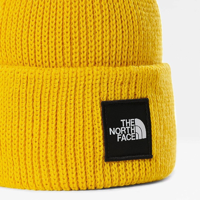 Шапка The North Face Black Box Beanie Lightning Yellow