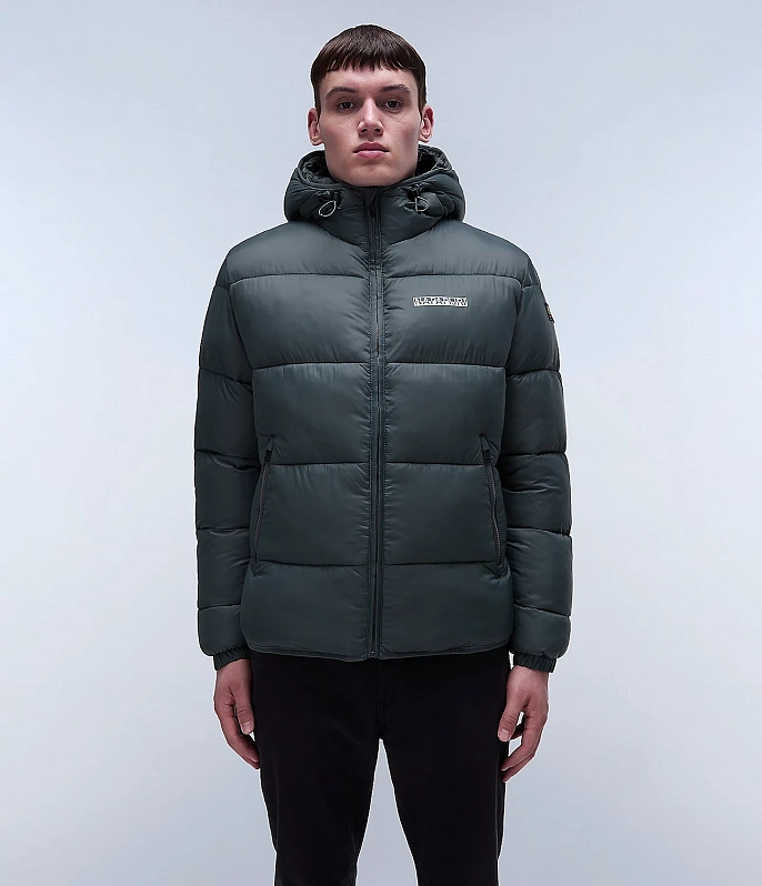 Куртка Napapijri Suomi Hood Puffer Jacket Green Urban