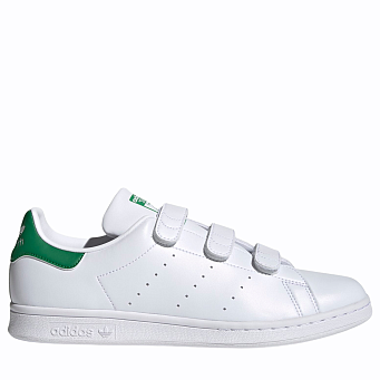 Кеды мужские adidas Originals Stan Smith Cloud White/Cloud White/Green