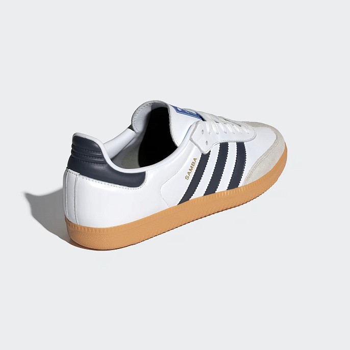 Кроссовки adidas Originals Samba OG Cloud White/Night Indigo/Gum