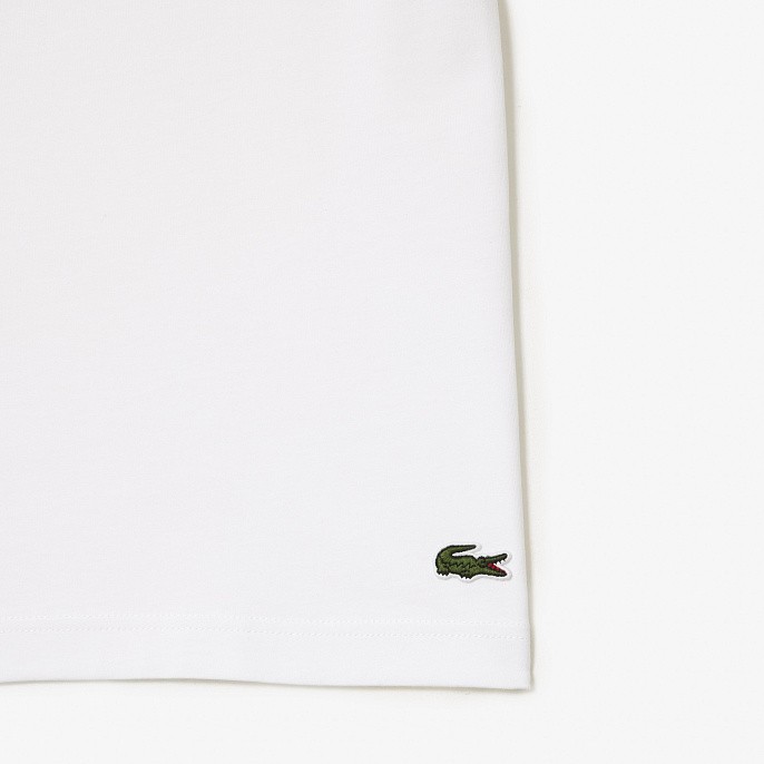 Футболка Lacoste Cotton Jersey Signature Print T-Shirt