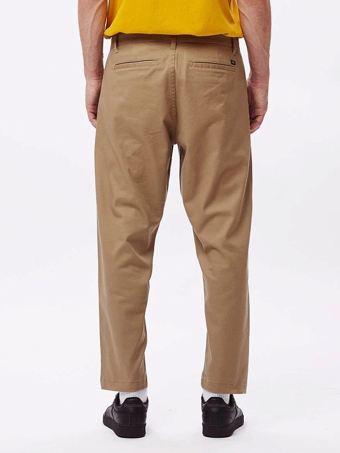 Брюки Obey Straggler Flooded Pant