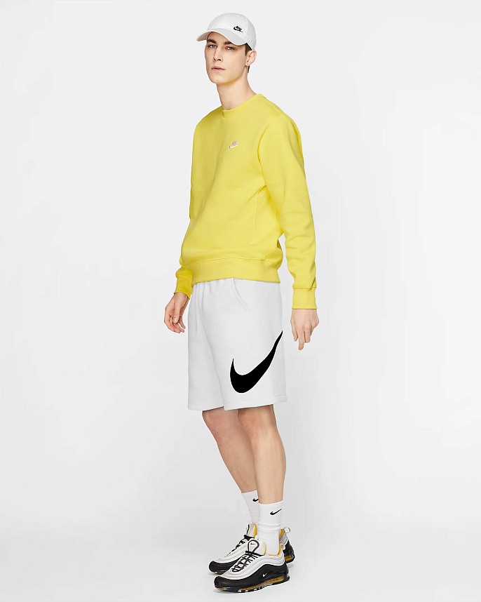 Шорты Nike Sportswear Club White/White