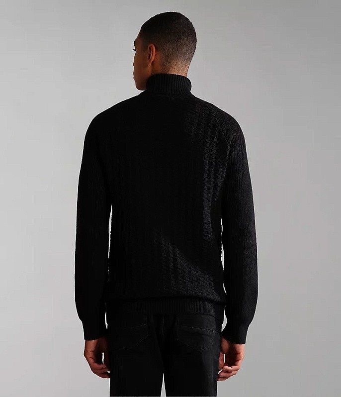 Свитер Napapijri Trondheim Turtle Neck Knitwear Black