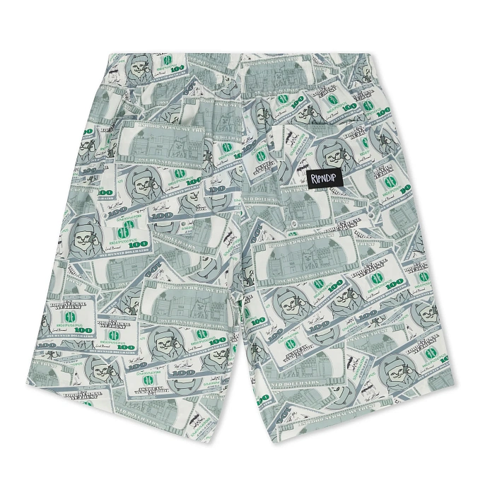 Шорты RIPNDIP Moneybag Swim Shorts Olive