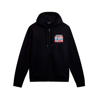 Толстовка Napapijri Guiro Full-Zip Hoodie Winter Black