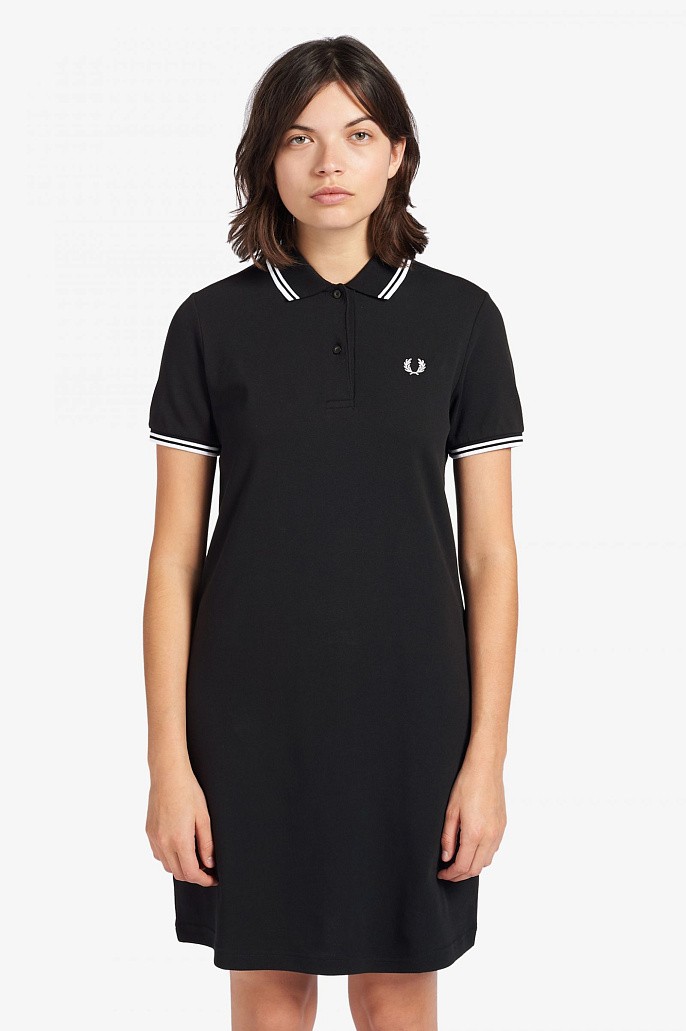 Платье женское Fred Perry Twin Tipped Fred Perry Shirt Dress