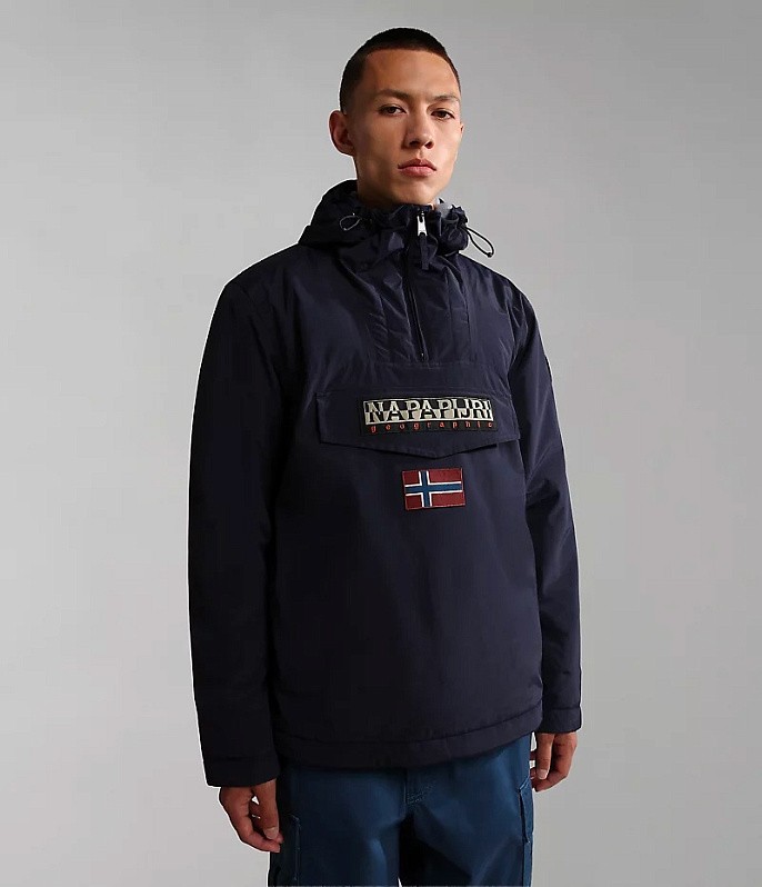 Анорак Napapijri Rainforest Winter Anorak Jacket Dark Blue